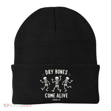 Dry Bones Come Alive Funny Skeleton Dancing Meme Gift Beanie