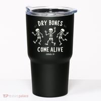 Dry Bones Come Alive Funny Skeleton Dancing Meme Gift Tumbler thumb 0