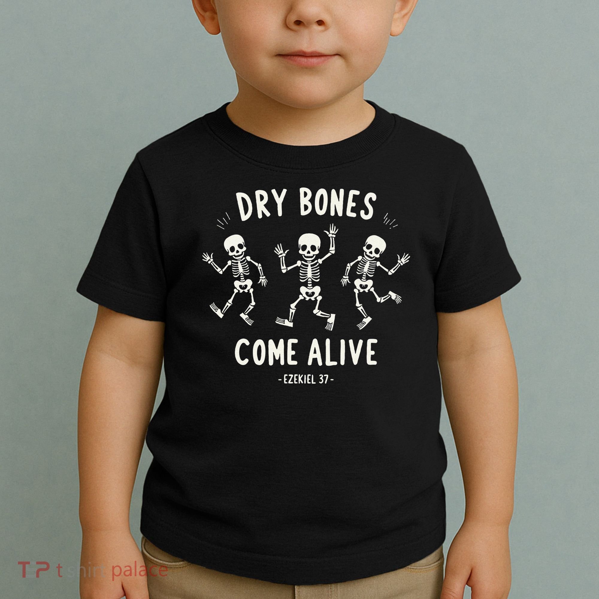 Dry Bones Come Alive Funny Skeleton Dancing Meme Gift Toddler T-Shirt