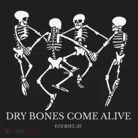 Dry Bones Come Alive Funny Skeleton Dancing Gift Women's Sweatshirt thumb 2