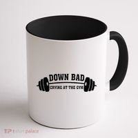 Down Bad Crying At The Gym Coffee Mug thumb 1