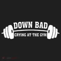 Down Bad Crying At The Gym Beanie thumb 2