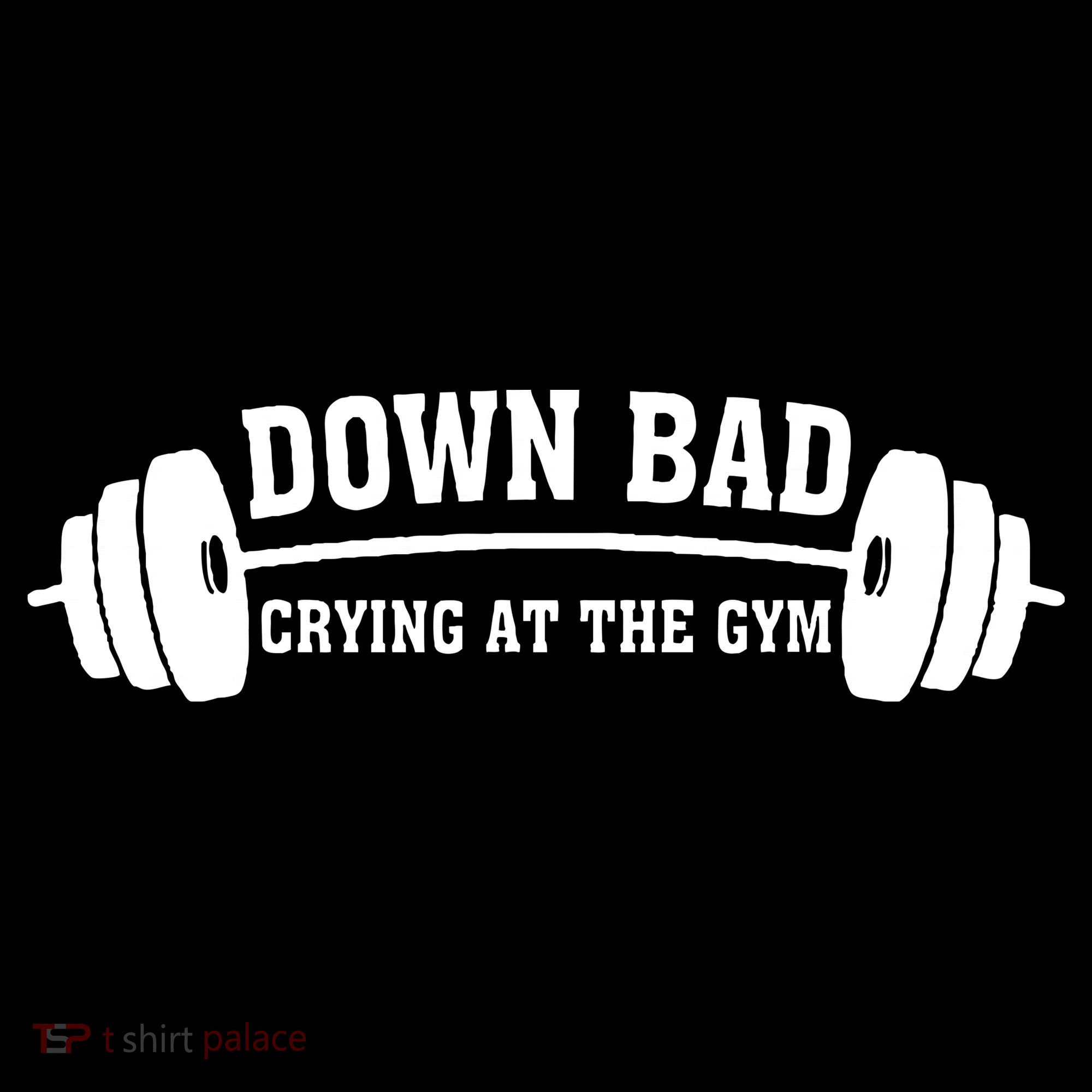 Down Bad Crying At The Gym Pajama Set