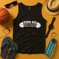 Down Bad Crying At The Gym Tank Top thumb 4