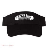 Down Bad Crying At The Gym Visor thumb 0
