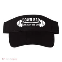 Down Bad Crying At The Gym Visor thumb 0