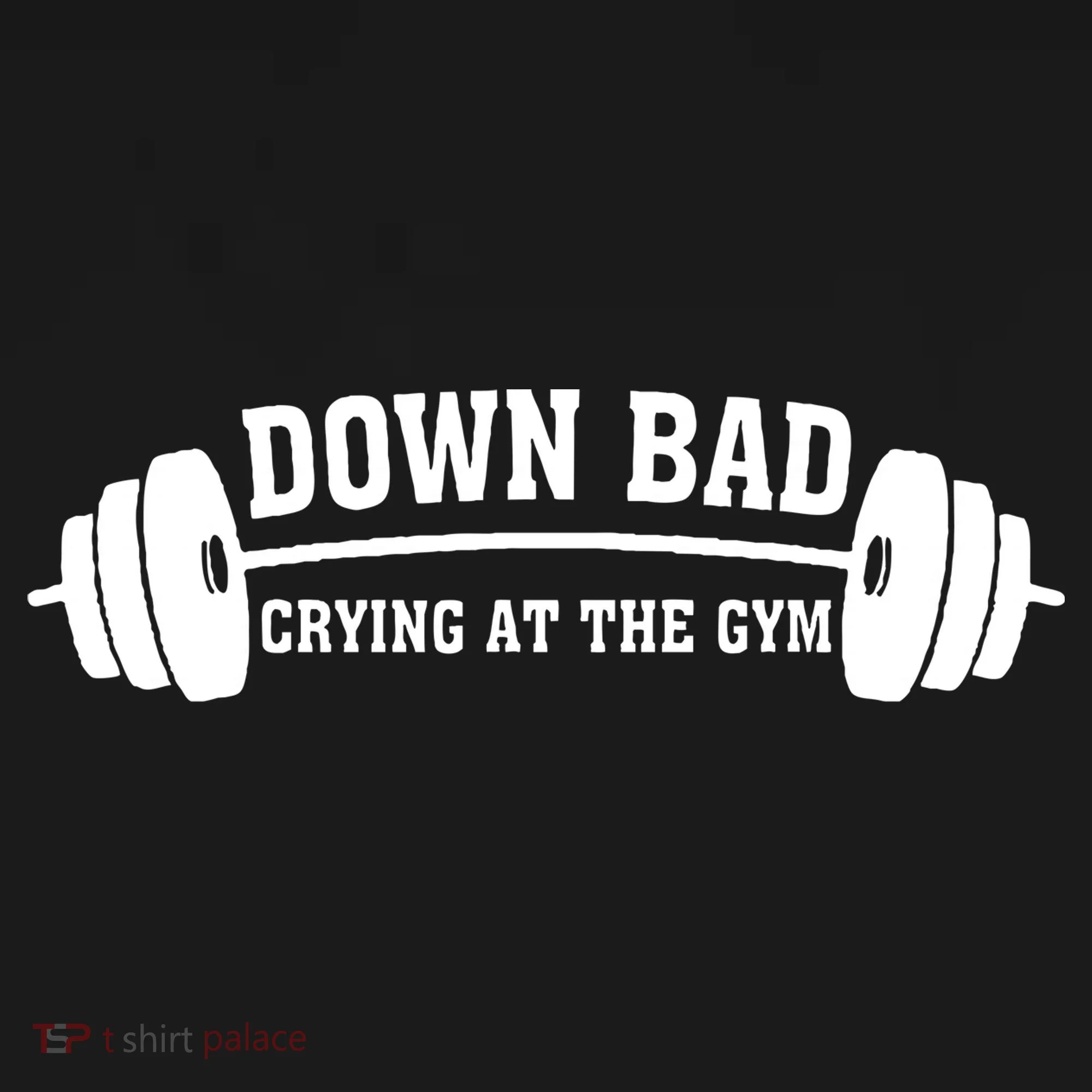 Down Bad Crying At The Gym Visor