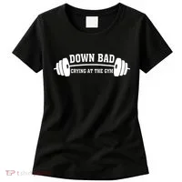 Down Bad Crying At The Gym Women's T-Shirt thumb 0