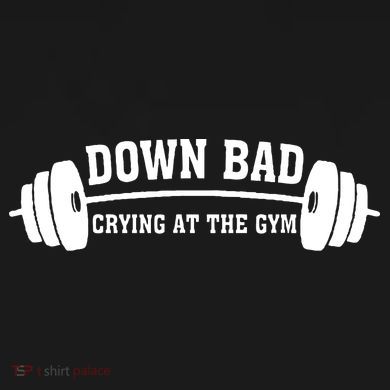 Down Bad Crying At The Gym Full Zip Hoodie