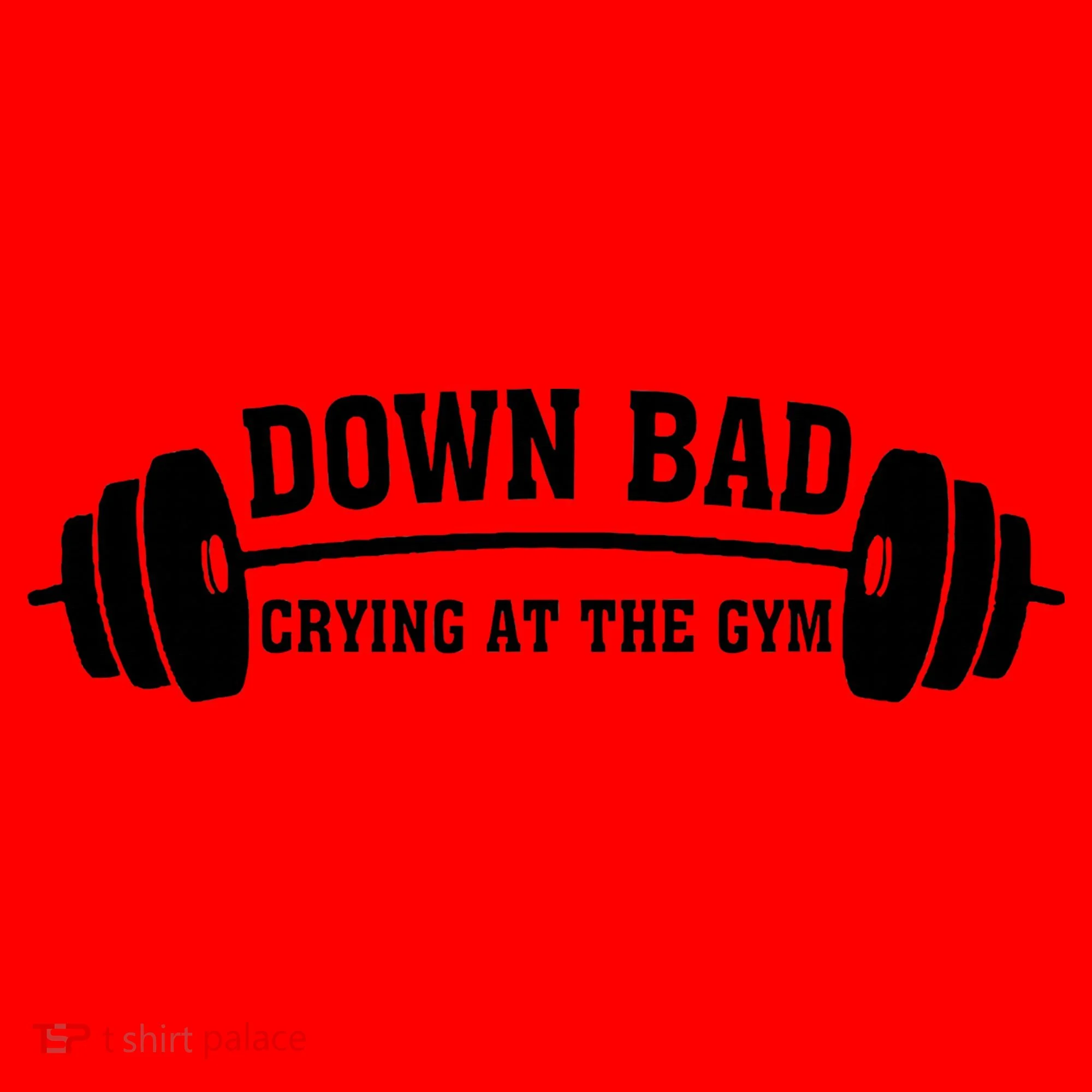 Down Bad Crying At The Gym Santa Hat
