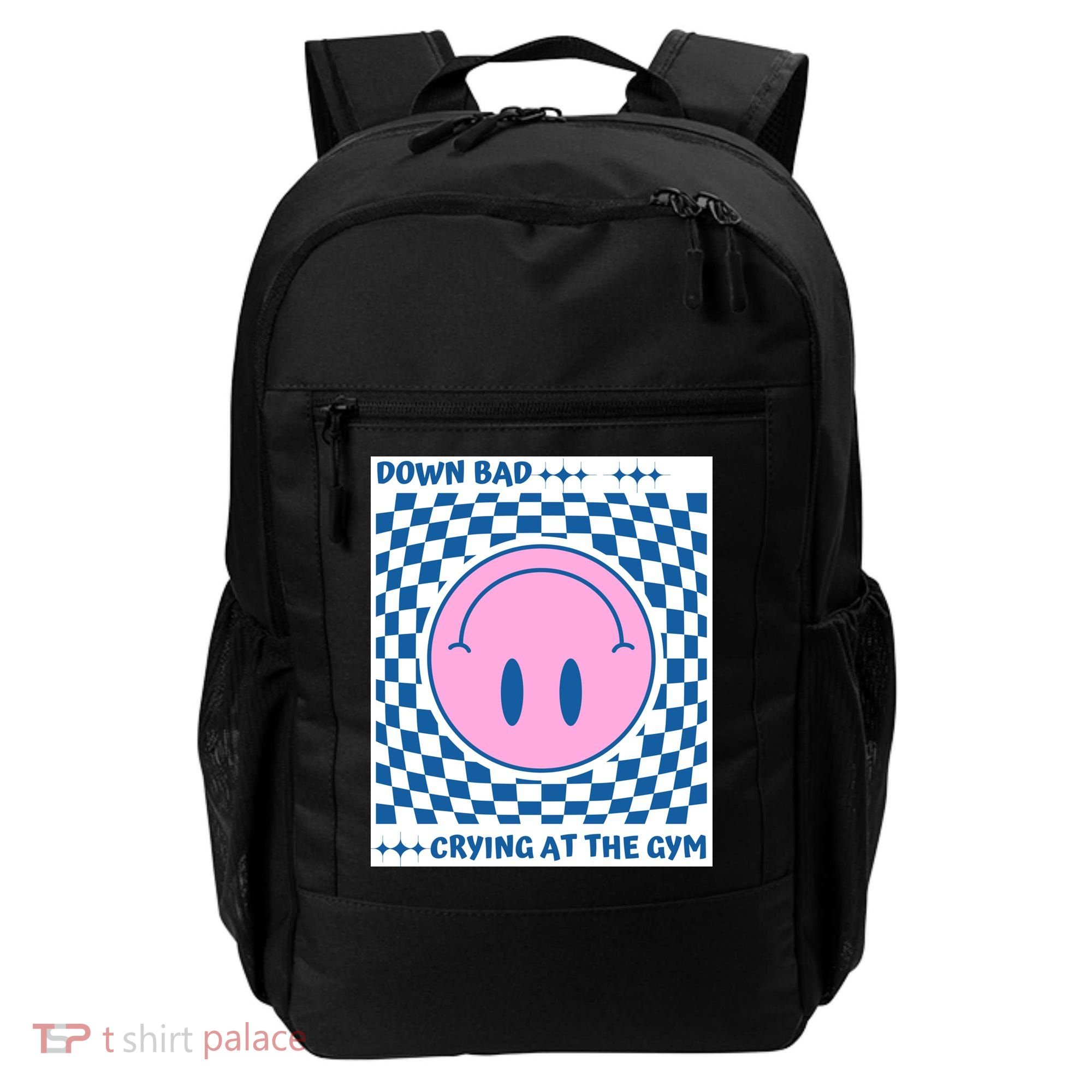 Down Bad Crying At The Gym Gift Backpack