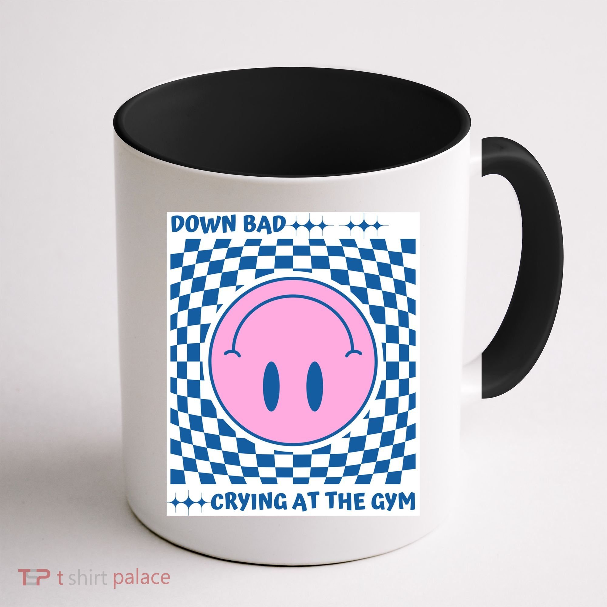 Down Bad Crying At The Gym Gift Coffee Mug