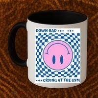 Down Bad Crying At The Gym Gift Coffee Mug thumb 2
