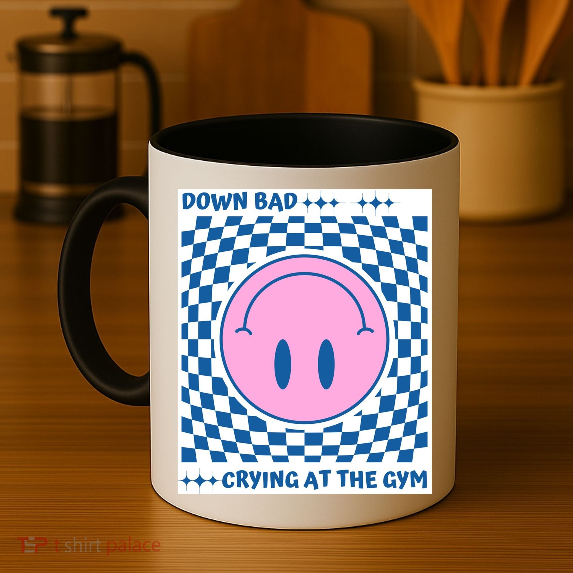 Down Bad Crying At The Gym Gift Coffee Mug