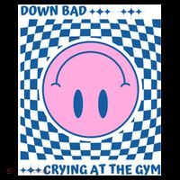 Down Bad Crying At The Gym Gift Coffee Mug thumb 5