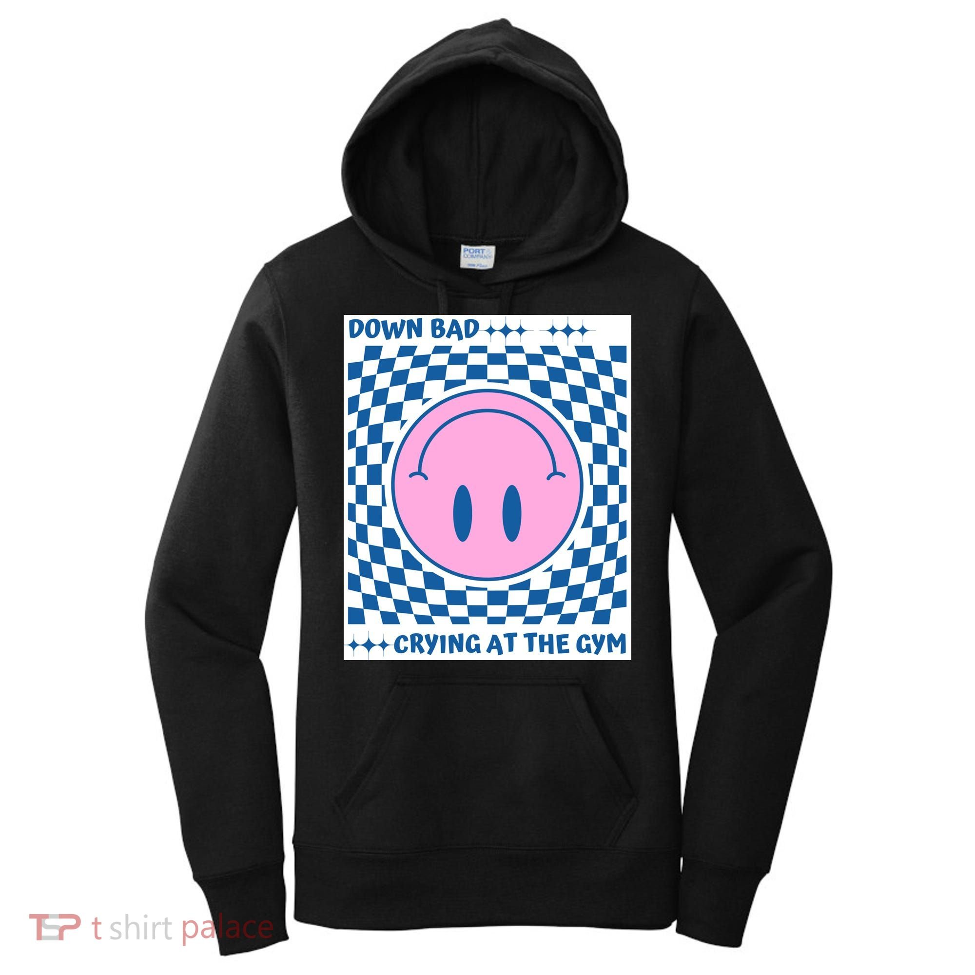 Down Bad Crying At The Gym Gift Women's Hoodie