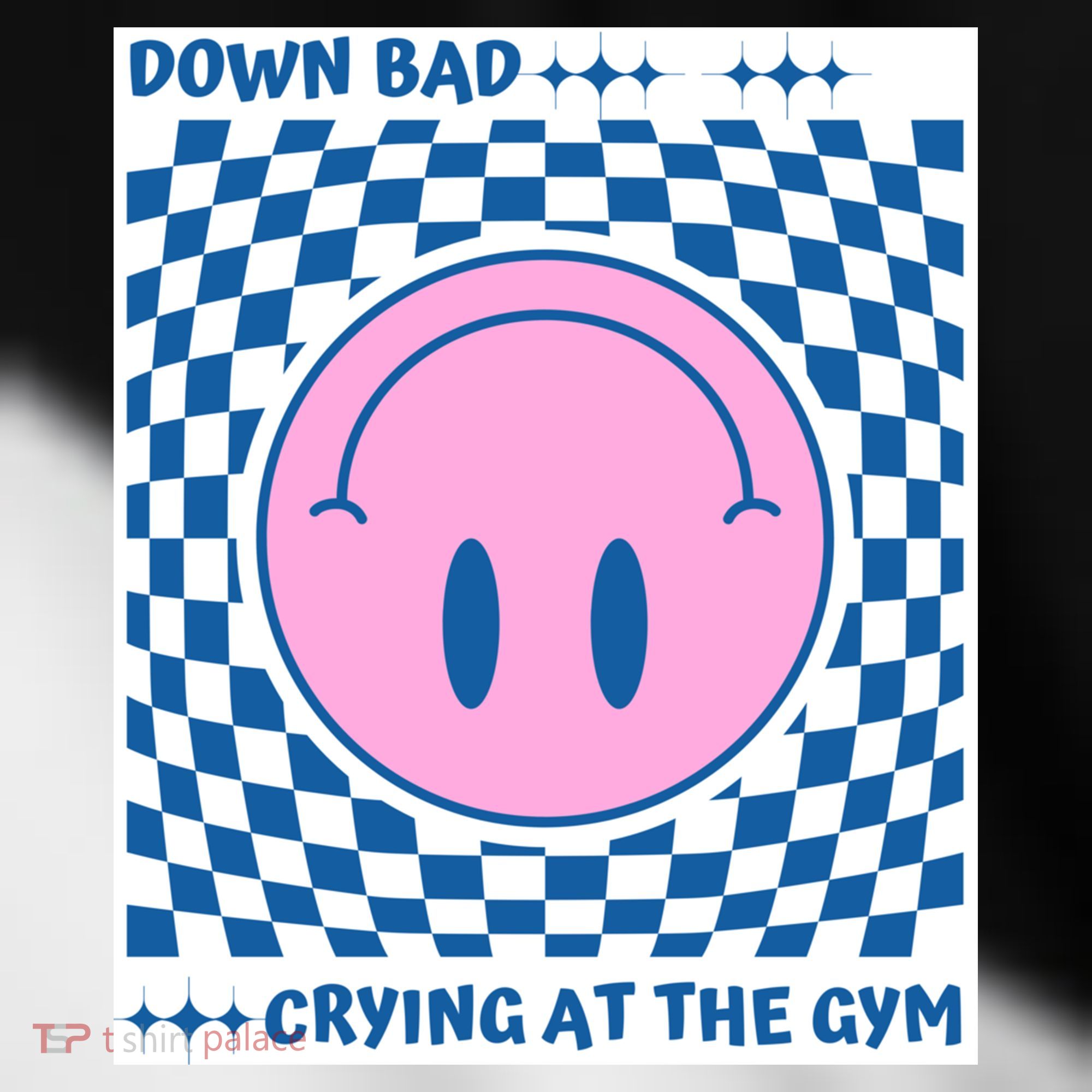 Down Bad Crying At The Gym Gift Toddler Fine Jersey T-Shirt