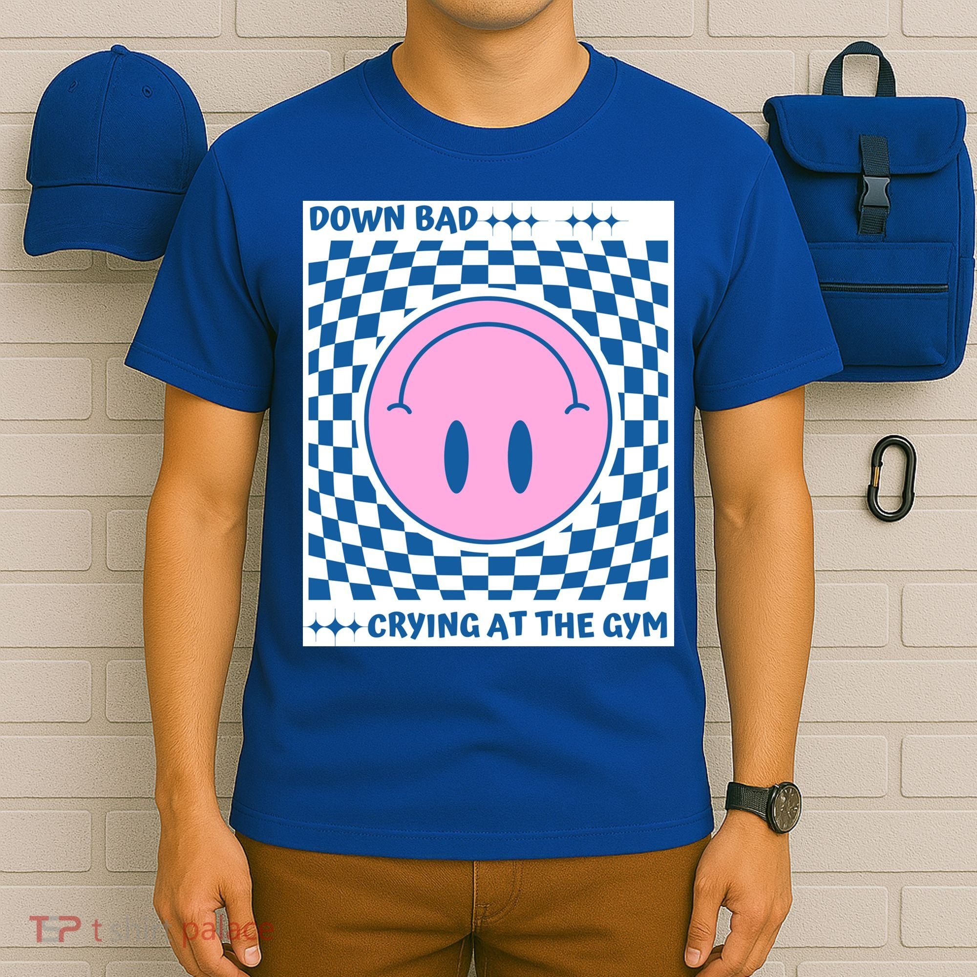 Down Bad Crying At The Gym Gift T-Shirt