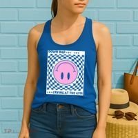 Down Bad Crying At The Gym Gift Women's Tank Top thumb 2