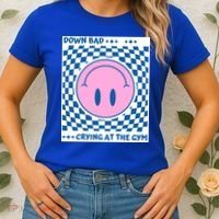 Down Bad Crying At The Gym Gift Women's T-Shirt thumb 2