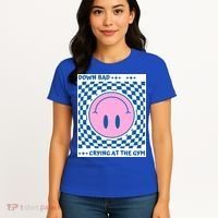 Down Bad Crying At The Gym Gift Women's T-Shirt thumb 4