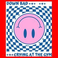 Down Bad Crying At The Gym Gift Santa Hat thumb 1