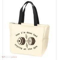 Down Bad Crying At The Gym Tote Bag thumb 3