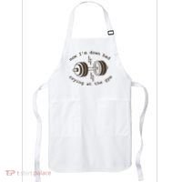Down Bad Crying At The Gym Apron thumb 0