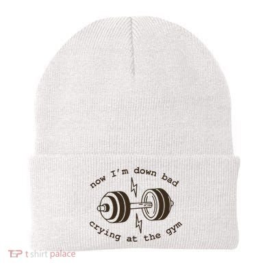 Down Bad Crying At The Gym Beanie