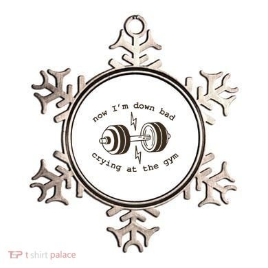 Down Bad Crying At The Gym Ornament