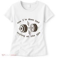 Down Bad Crying At The Gym Women's T-Shirt thumb 0