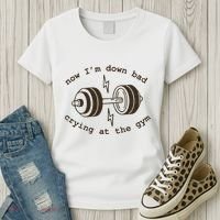 Down Bad Crying At The Gym Women's T-Shirt thumb 3