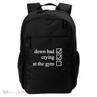 Down Bad Crying At The Gym Backpack thumb 0
