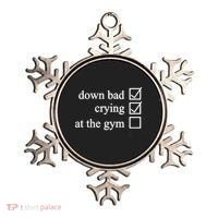 Down Bad Crying At The Gym Ornament thumb 0
