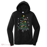 Dirt Bikes Christmas Tree Xmas Pajamas Pjs Motocross Boy Great Gift Women's Hoodie thumb 0