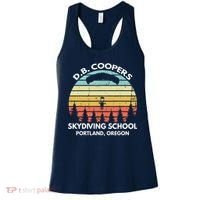 D. B. Coopers Skydiving School Portland, Oregon Funny Women's Tank Top thumb 0