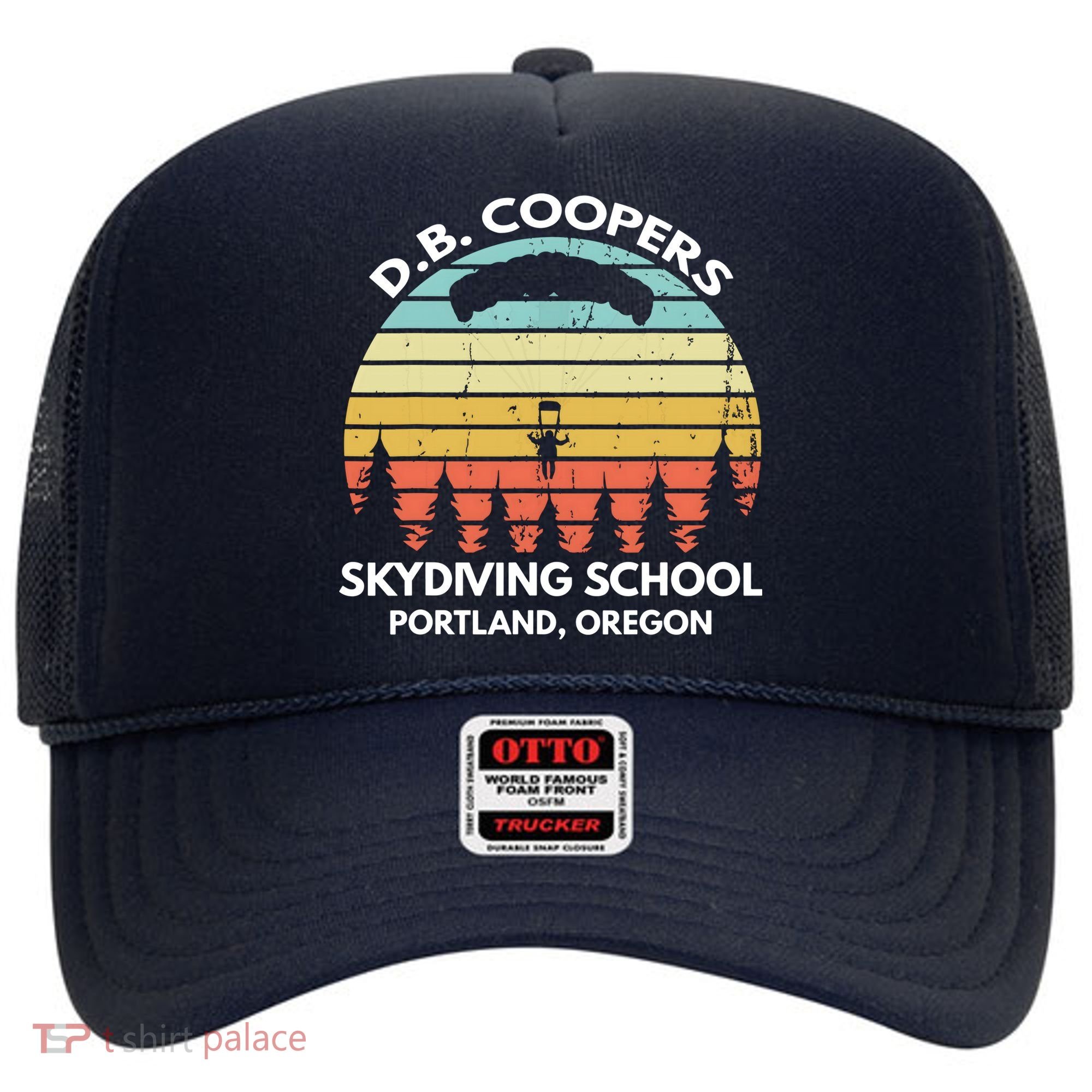 D. B. Coopers Skydiving School Portland, Oregon Funny Hat