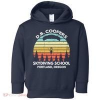 D. B. Coopers Skydiving School Portland, Oregon Funny Toddler Hoodie thumb 0
