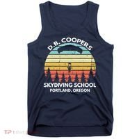 D. B. Coopers Skydiving School Portland, Oregon Funny Tank Top thumb 0