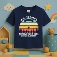 D. B. Coopers Skydiving School Portland, Oregon Funny Toddler T-Shirt thumb 3
