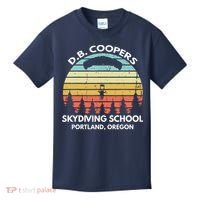 D. B. Coopers Skydiving School Portland, Oregon Funny Kids T-Shirt thumb 0