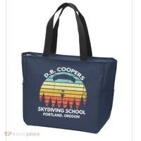 D. B. Coopers Skydiving School Portland, Oregon Funny Tote Bag thumb 3