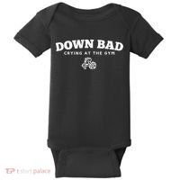 Down Bad Crying At The Gym Baby Bodysuit thumb 0