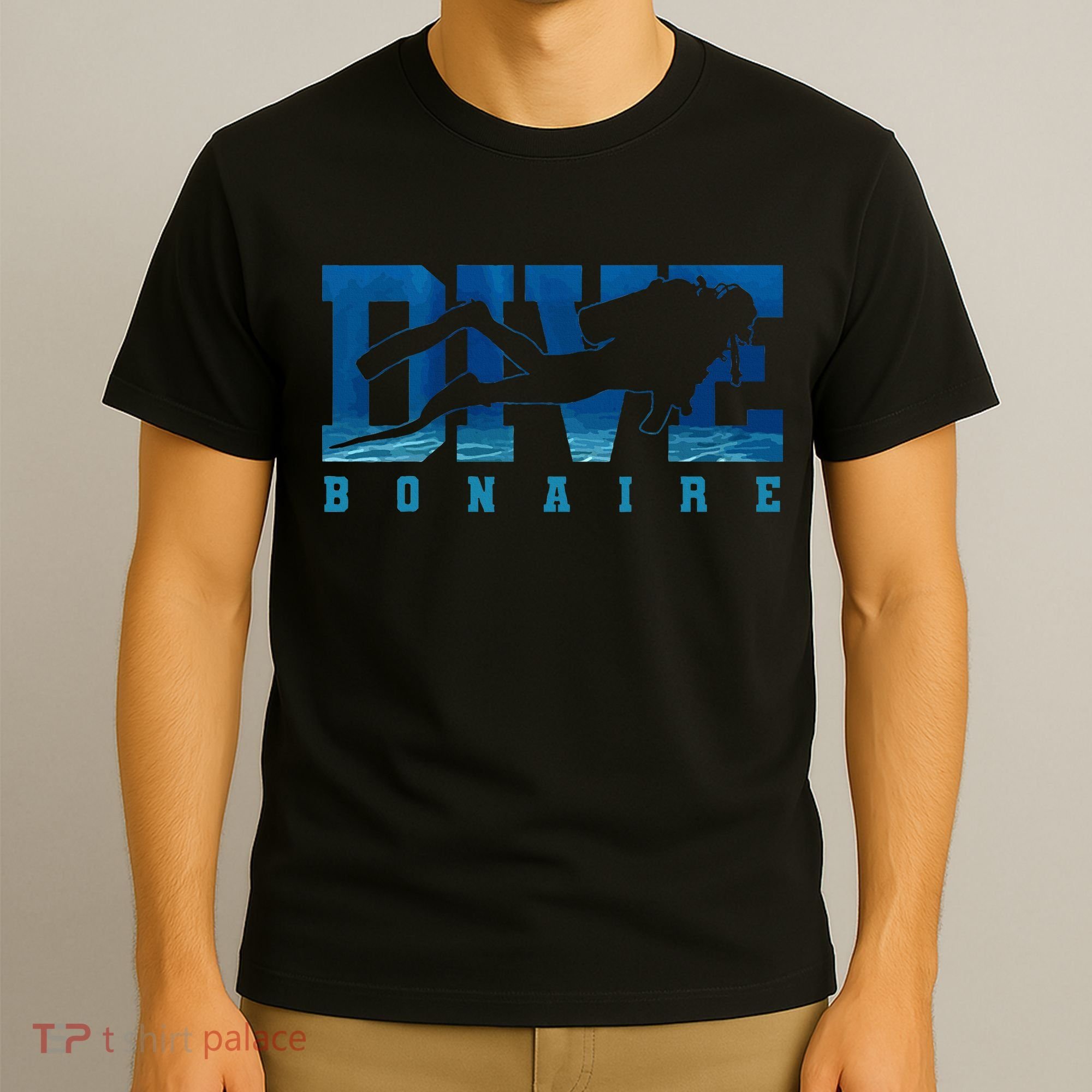 Diver Bonaire Caribbean Islands Souvenir Gift For Diver T-Shirt