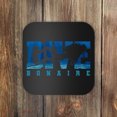 Diver Bonaire Caribbean Islands Souvenir Gift For Diver Coaster