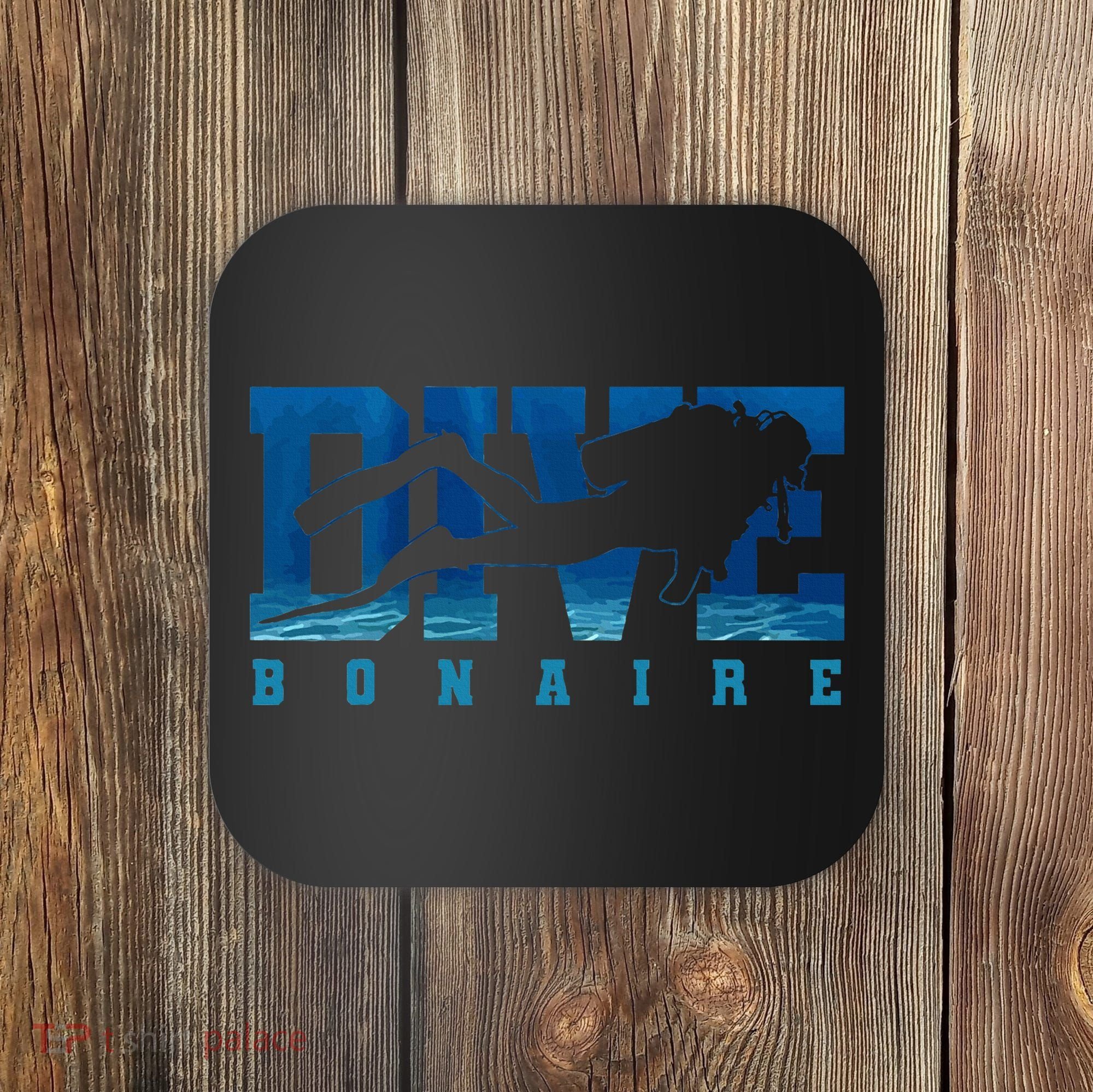 Diver Bonaire Caribbean Islands Souvenir Gift For Diver Coaster
