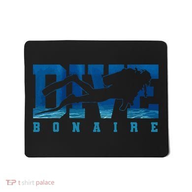 Diver Bonaire Caribbean Islands Souvenir Gift For Diver Mousepad
