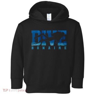 Diver Bonaire Caribbean Islands Souvenir Gift For Diver Toddler Hoodie