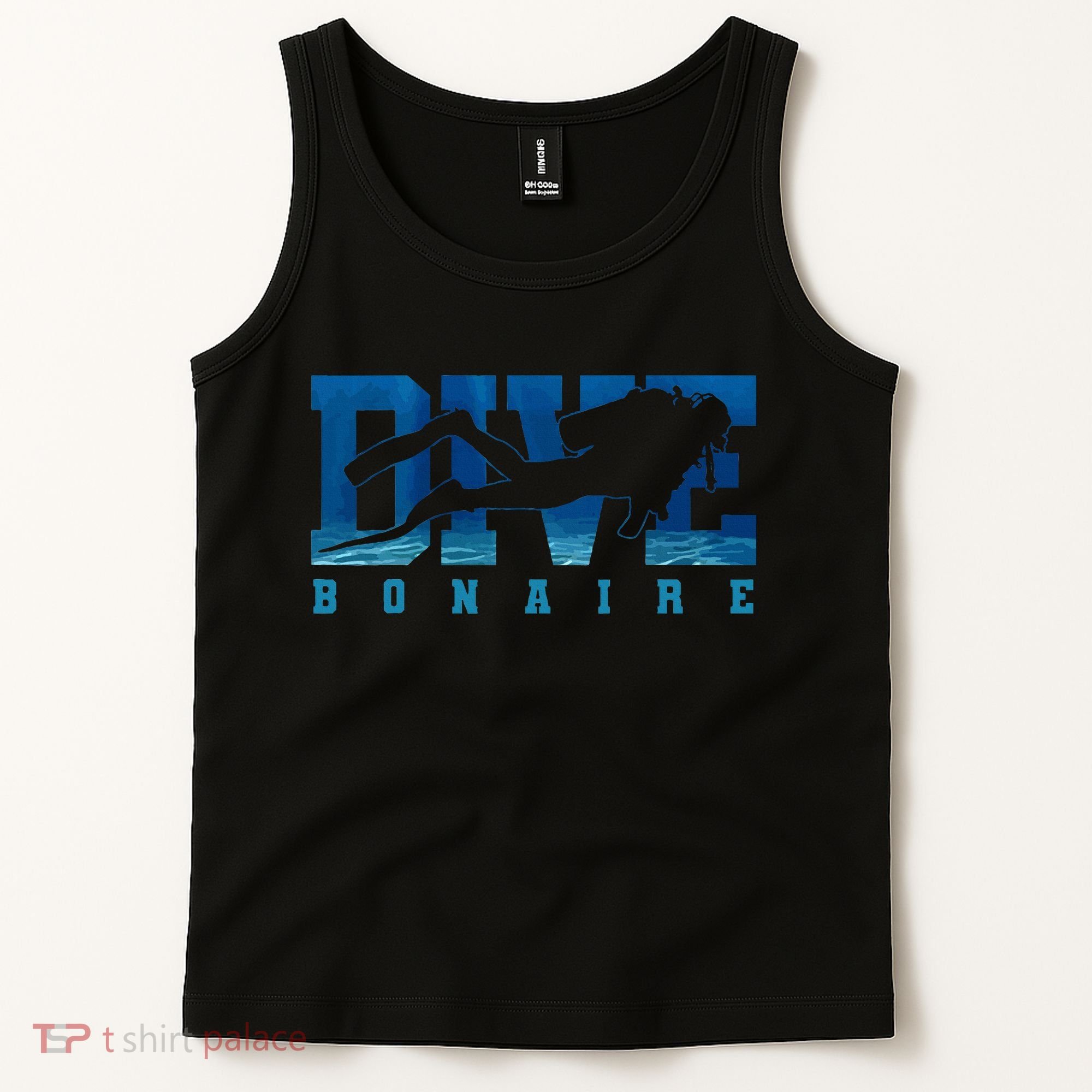Diver Bonaire Caribbean Islands Souvenir Gift For Diver Tank Top