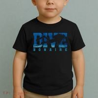 Diver Bonaire Caribbean Islands Souvenir Gift For Diver Toddler T-Shirt thumb 2